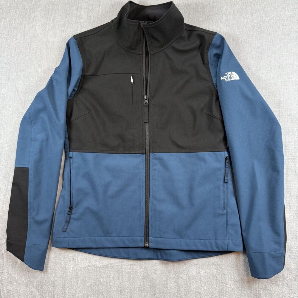 NWOT The North Face Women's Ridgewall Soft Shell Jacket - Blue/Black - Small
